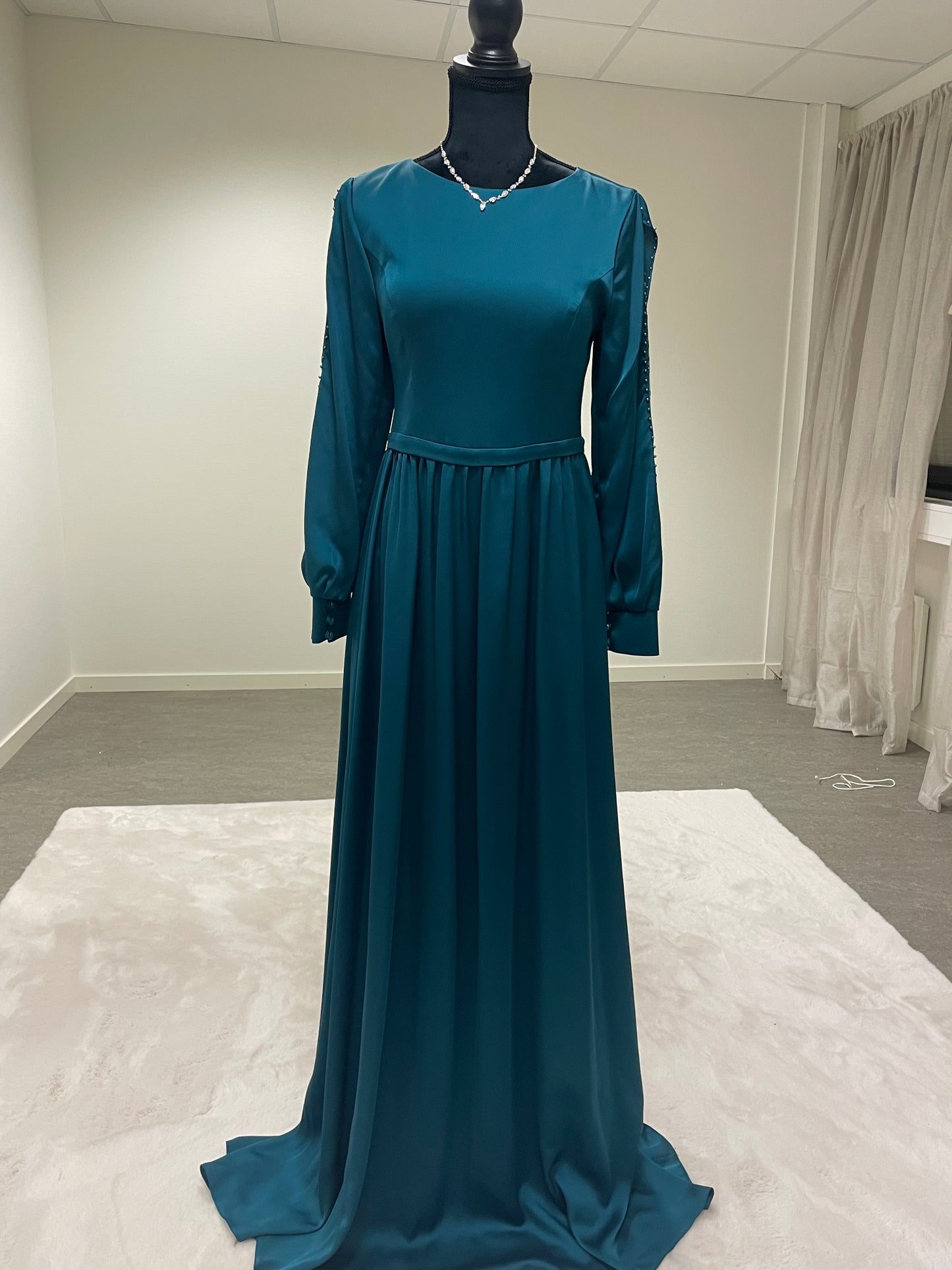 Esmeralda - långärmad långklänning